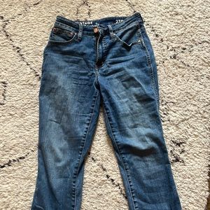 J. Crew vintage slim straight fit denim